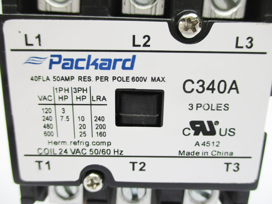 PACKARD C340A 24VAC NSNP