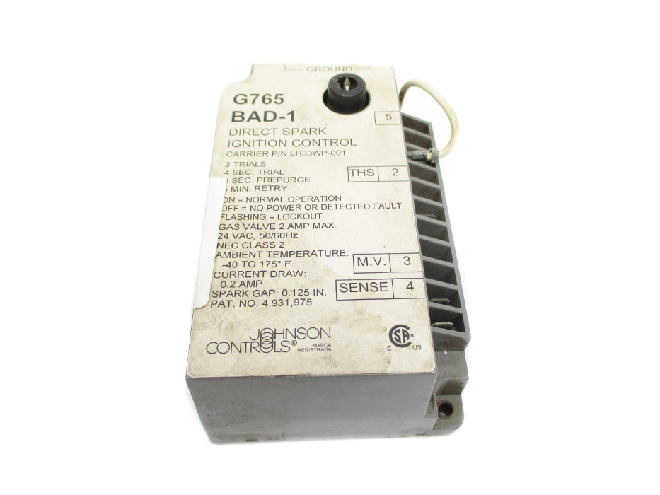 JOHNSON CONTROLS LH33WP-001 UNMP