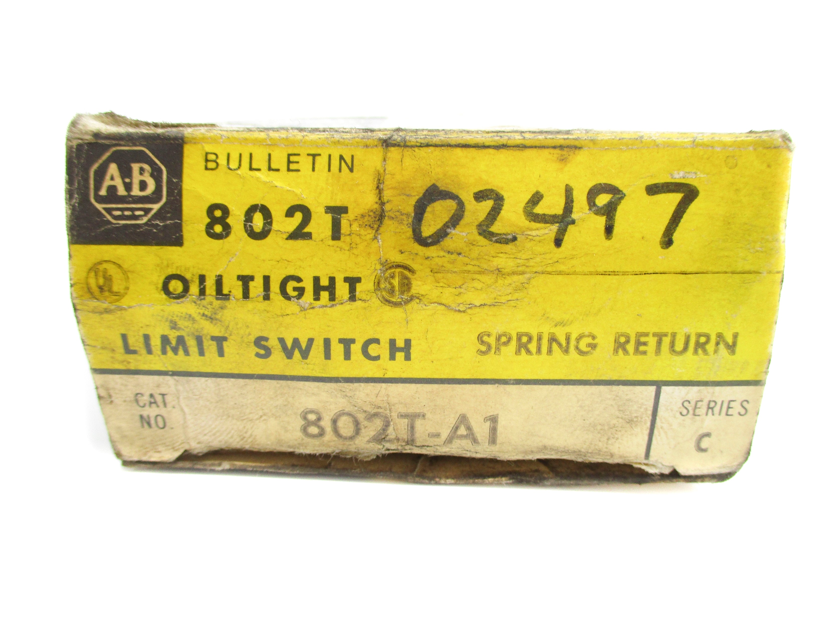 ALLEN BRADLEY 802T-A1 SER. C (AS PICTURED) (BK/YL) NSMP
