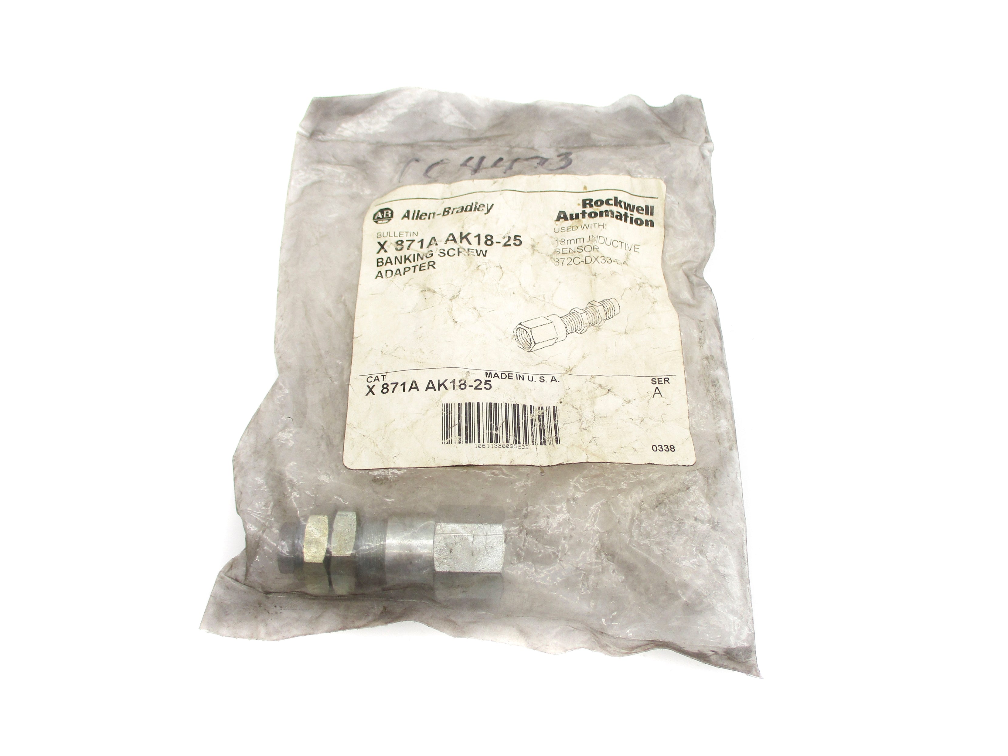 ALLEN BRADLEY X871AAK18-25 SER. A (WH) NSMP