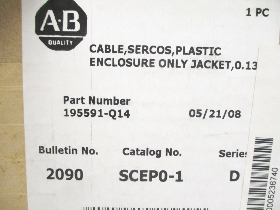 INDUSTRIAL SPARE PART 2090-SCEP0-1 SER. D DATE: 2008 NSFS