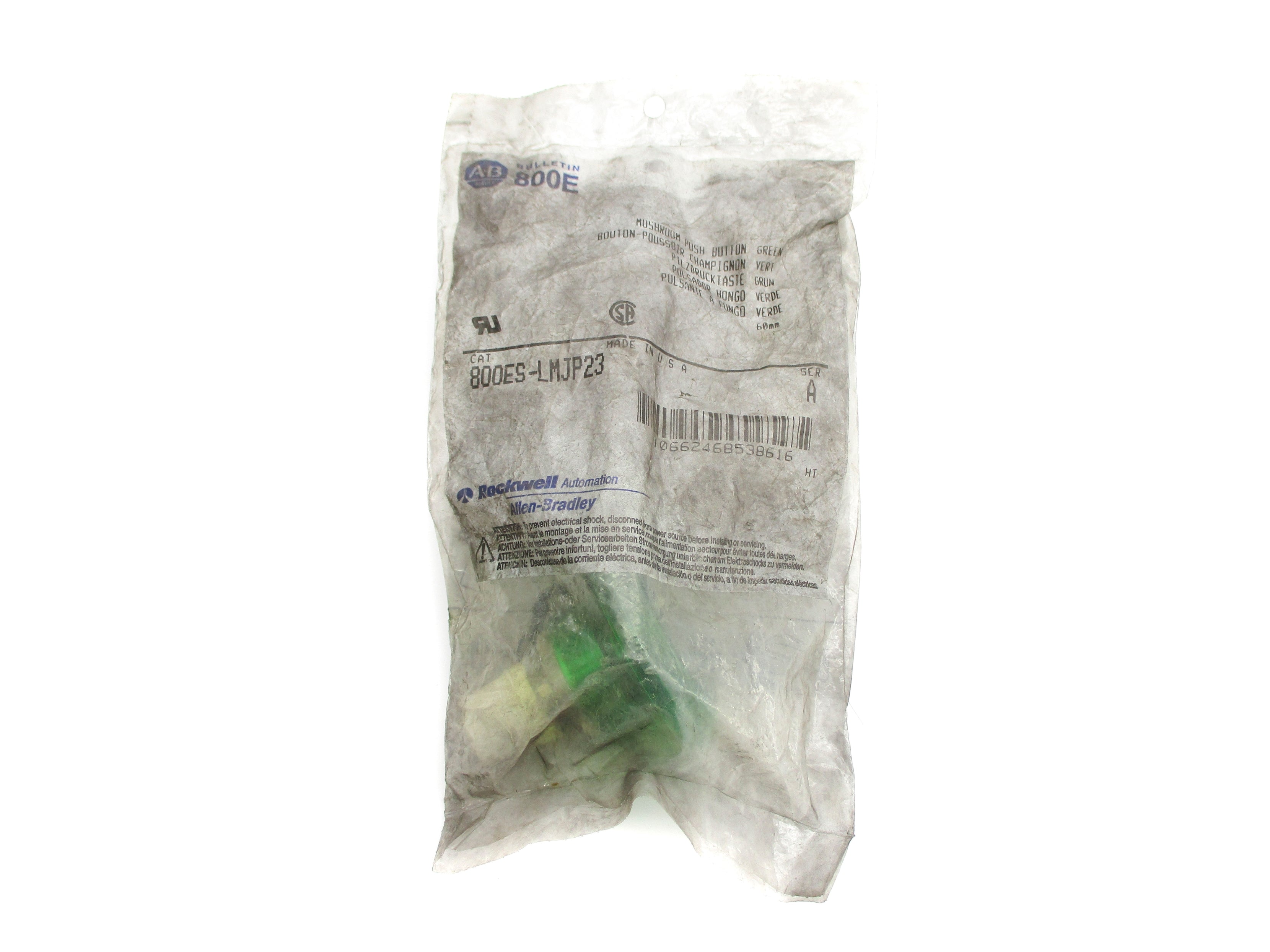 ALLEN BRADLEY 800ES-LMJP23 SER. A (BL/WH) NSMP