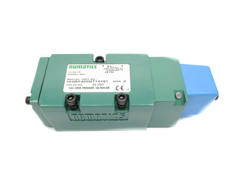 NUMATICS 554BA400MT14X61 150PSIG 24VDC NSNP