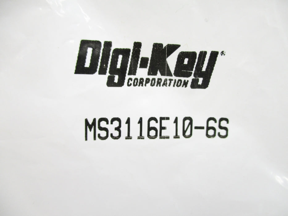 DIGI-KEY MS3116E10-6S NSMP