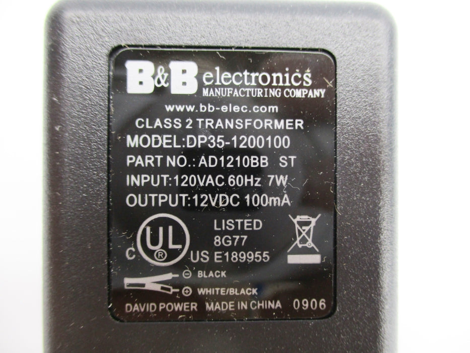 B&B ELECTRONICS AD1210BBST DP35-1200100 NSNP