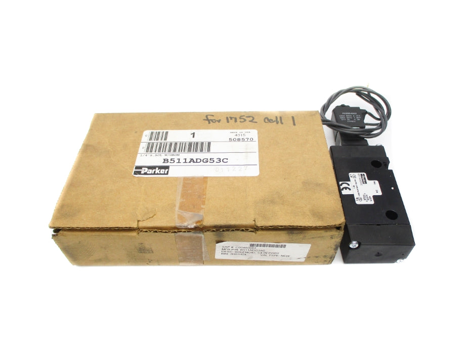PARKER B511ADG53C 146PSI 120V NSMP
