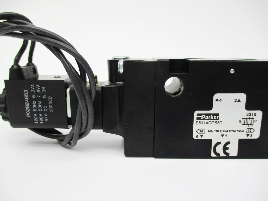 PARKER B511ADG53C 146PSI 120V NSMP