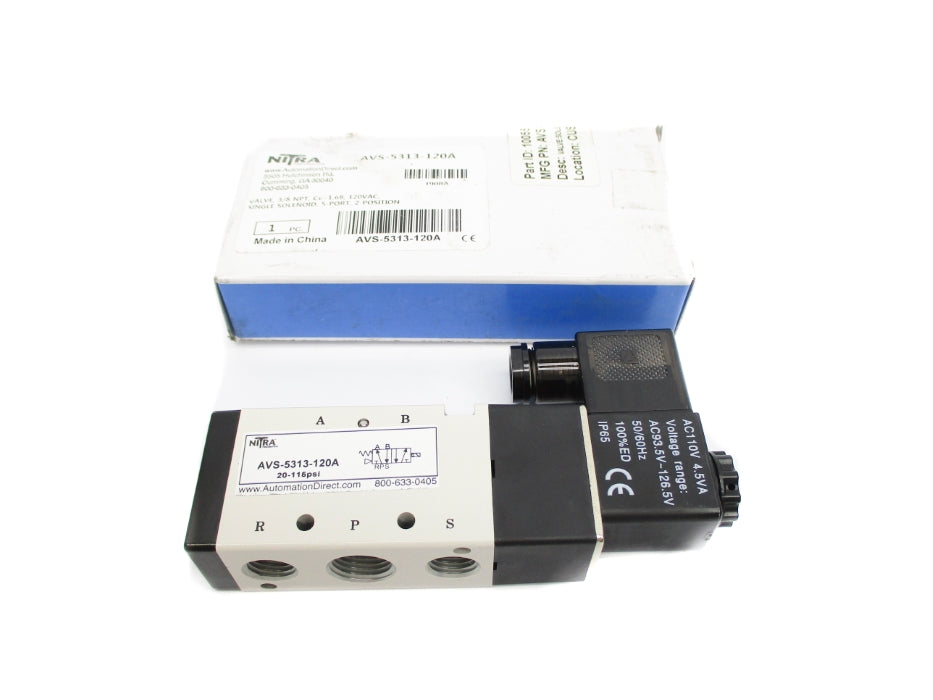 NITRA AVS-5313-120A 20-115PSI 120VAC NSMP