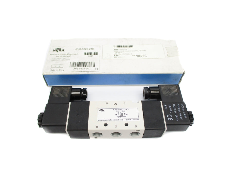 NITRA AVS-5322-24D 20-115PSI 24VDC NSMP
