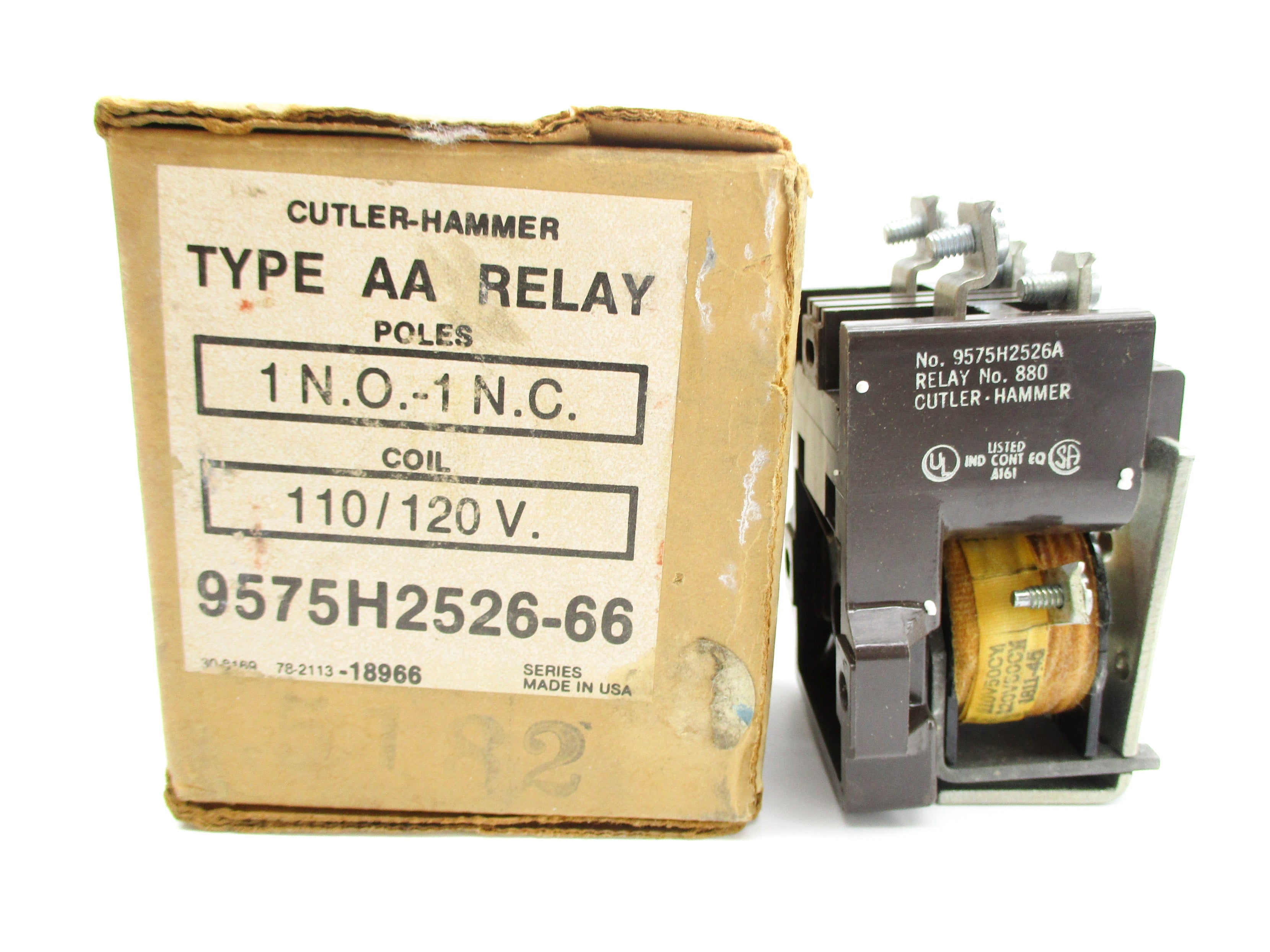 CUTLER HAMMER 9575H2526-66 110-120V NSMP