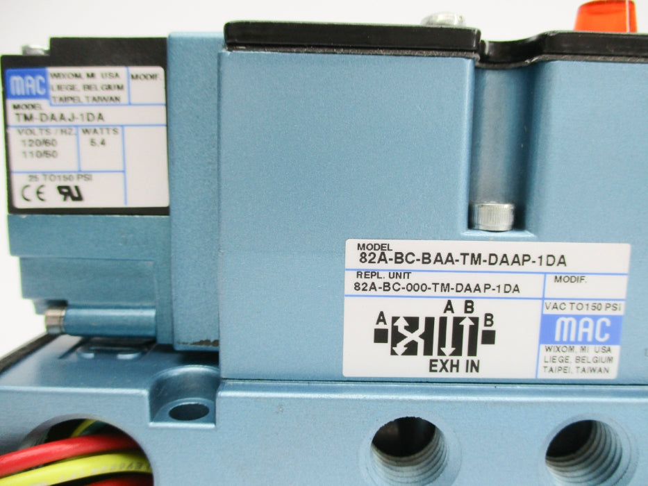 MAC 82A-BC-BAA-TM-DAAP-1DA 150PSI 110/120V NSNP