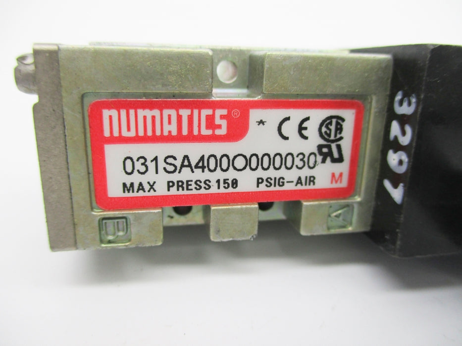 NUMATICS 031SA400O000030 100-115/110-120V .06A 150PSI NSNP