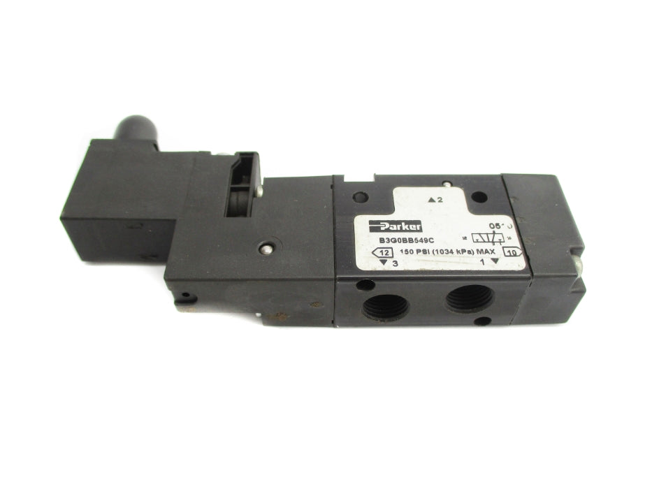 PARKER B3G0BB549C 150PSI 115/120V (AS PICTURED) NSNP