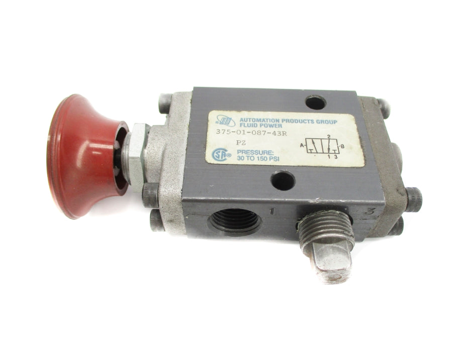 AUTOMATION PRODUCTS GROUP 375-01-087-43R 30-150PSI UNMP