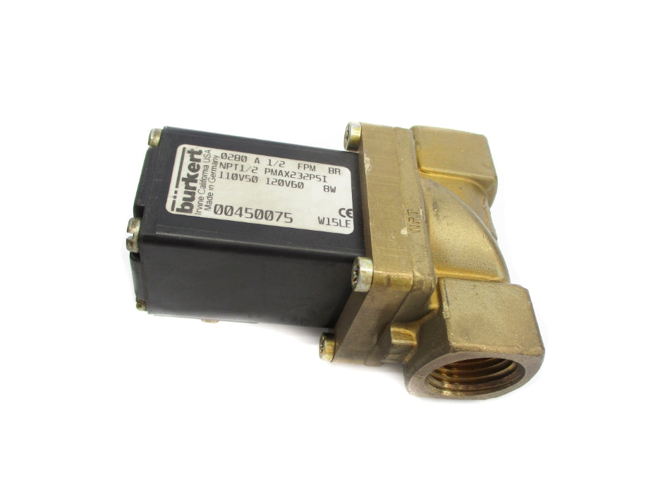 BURKERT 0280-A-1/2-FRM-BR 00450075 110/120V NSNP