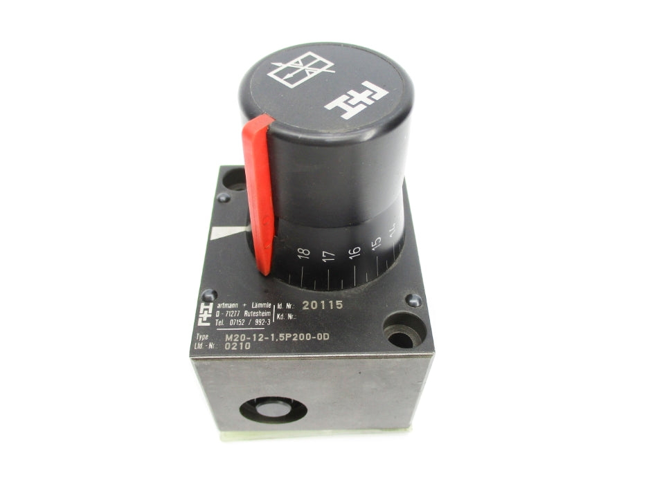 HARTMANN + LAMMLE M20-12-1.5P200-0D 20115 NSNP