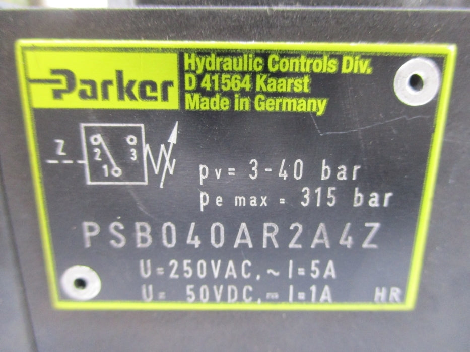 PARKER PSB040AR2A4Z UNMP