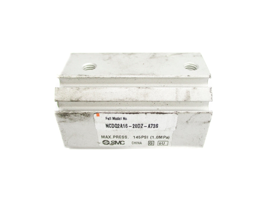 SMC NCDQ2A16-20DZ-A73S 145PSI UNMP