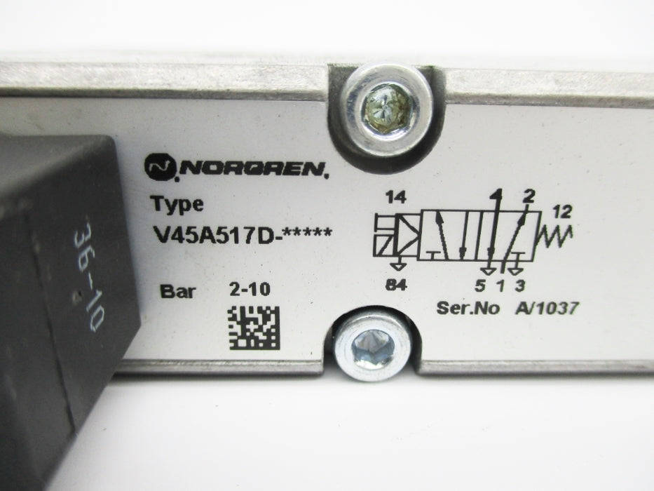 NORGREN V45A517D-C318B 115V (AS PICTURED) NSNP