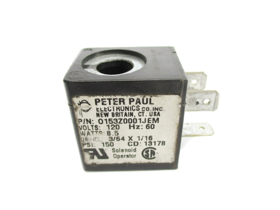 PETER PAUL 0153Z0001JEM 150PSI 120V UNMP