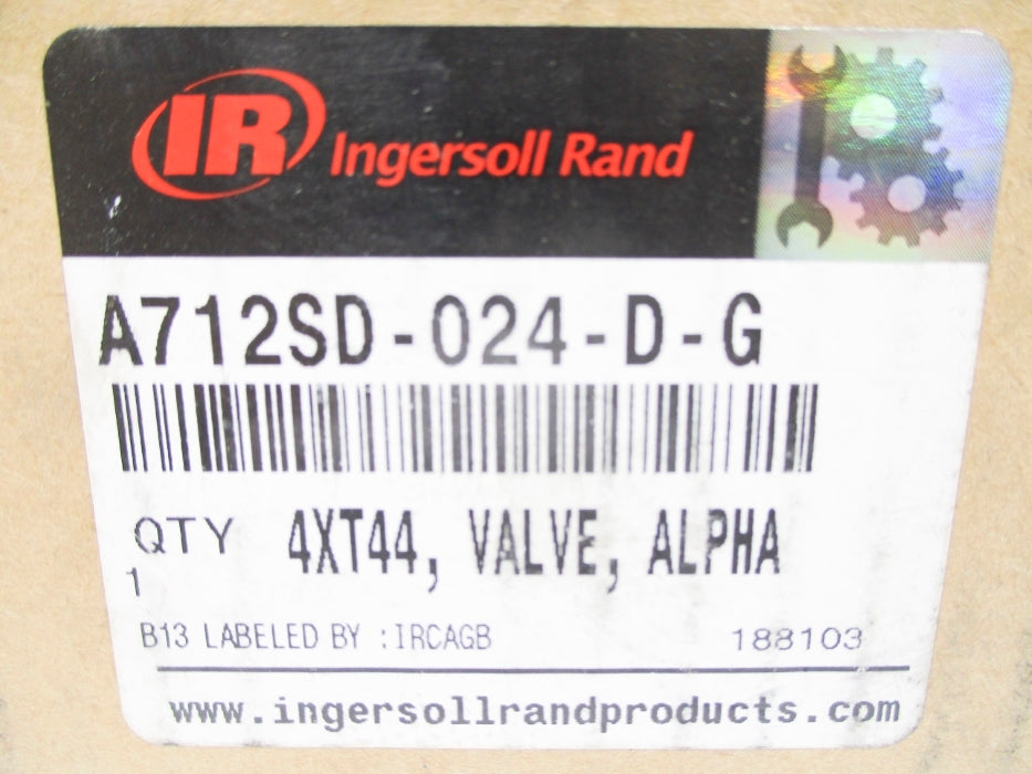 INGERSOLL RAND A712SD-024-D-G 24VDC NSMP