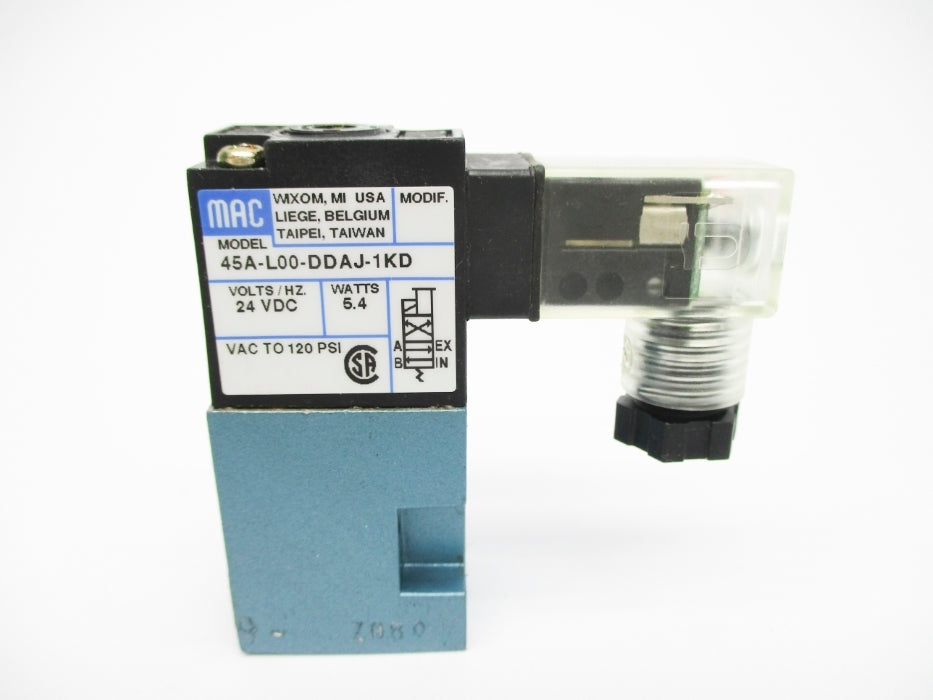 MAC 45A-L00-DDAJ-1KD 24VDC 120PSI NSMP