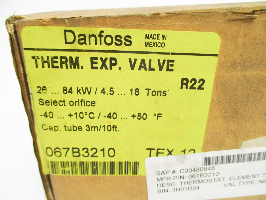 DANFOSS 067B3210 R22 NSMP