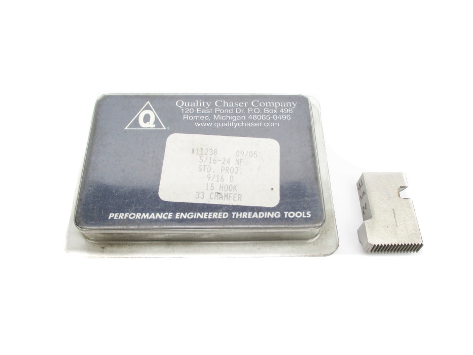 QUALITY CHASER COMPANY 5/16-24-NF-STD.PROJ-9/16-D 11238 (PKG OF 4) NSMP