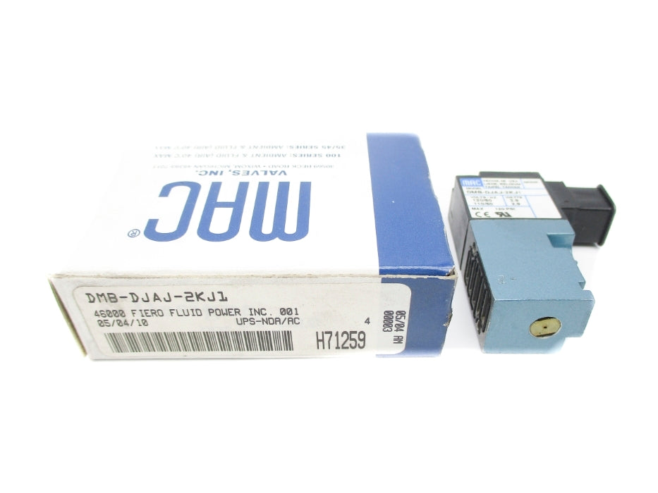 MAC DMB-DJAJ-2KJ1 110/120V 120PSI NSMP