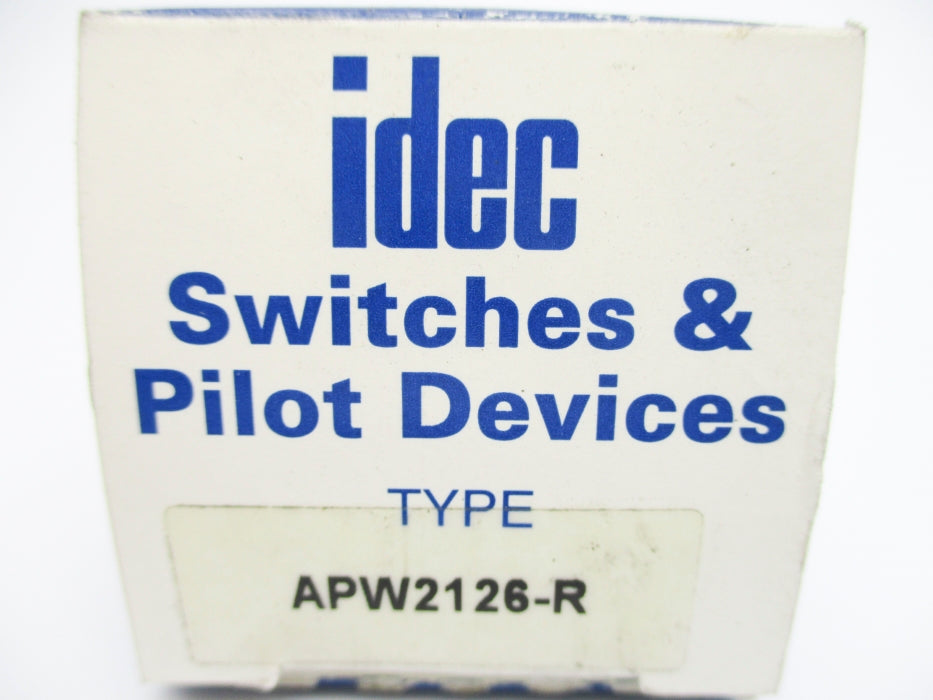 IDEC APW2126-R NSMP