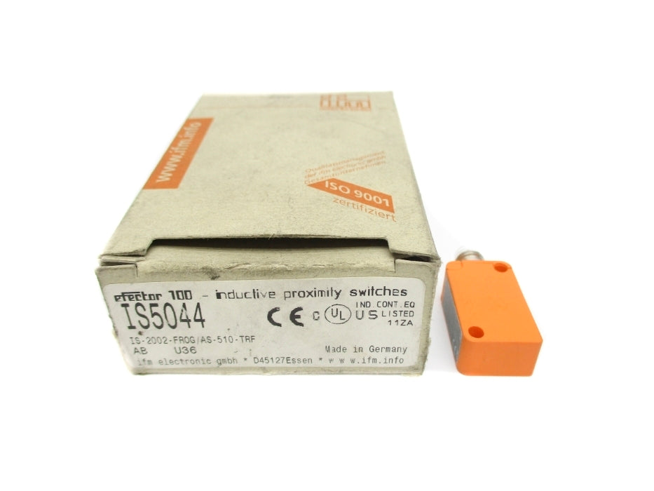 IFM EFECTOR IS5044 IS-2002-FROG/AS-510-TRF 5-36VDC NSMP