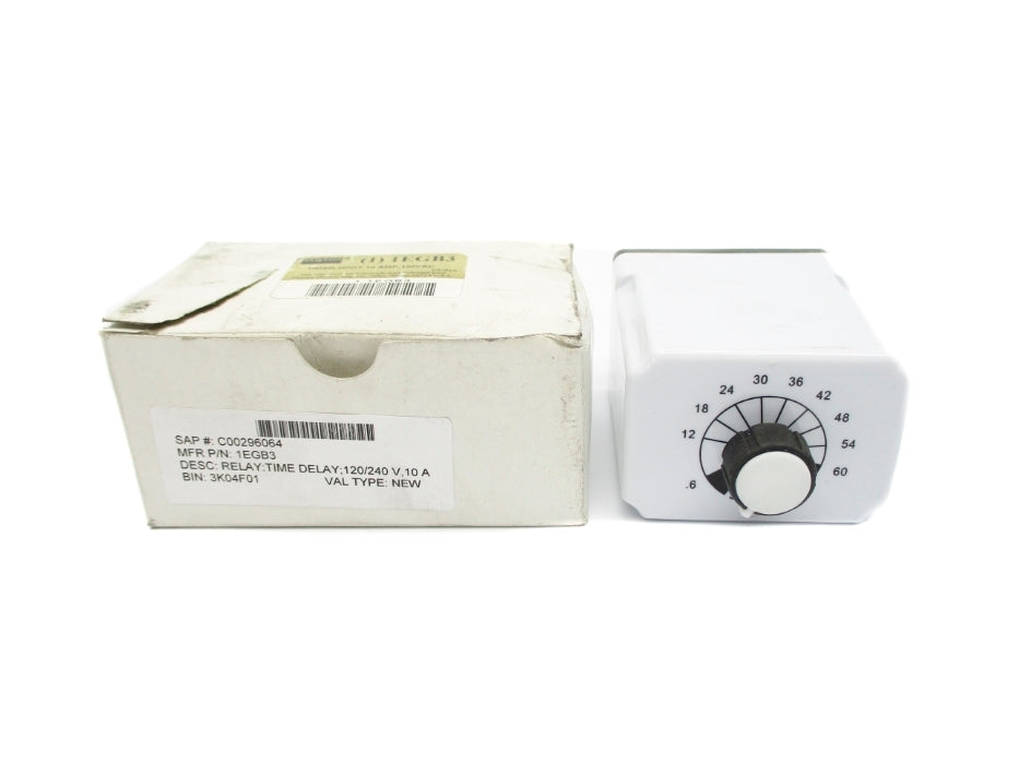 DAYTON 1EGB3 120VAC 10A 0.6S-60S NSMP