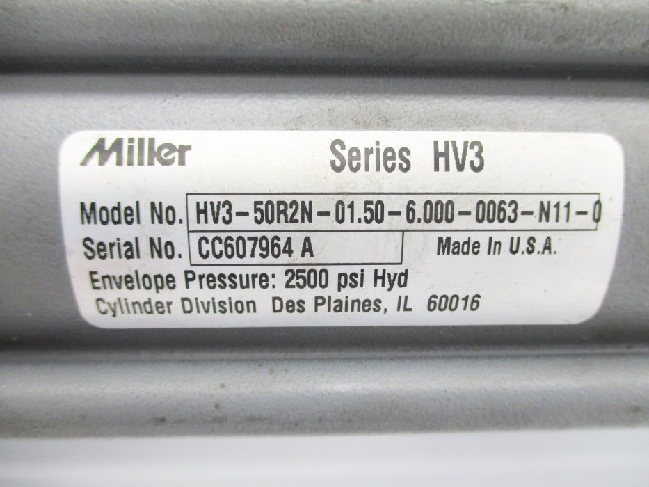 MILLER HV3-50R2N-01.50-6.000-0063-N11-0 SER. HV3 UNMP