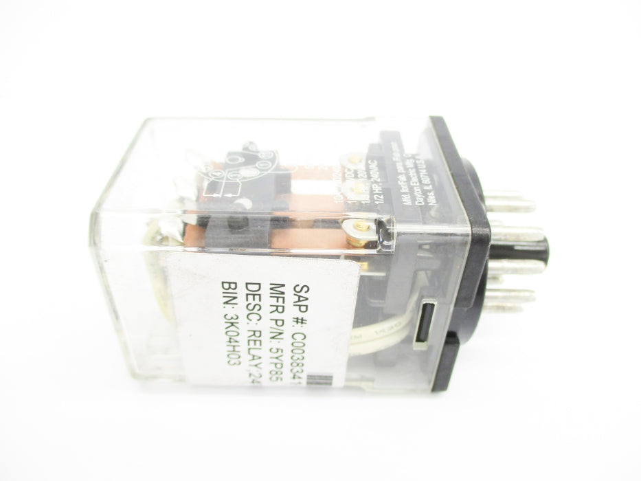 DAYTON 5YP85 24VDC 10A UNMP