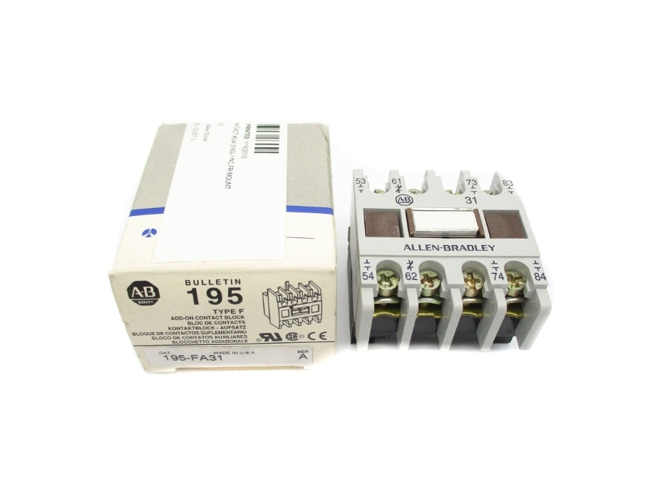 INDUSTRIAL SPARE PART 195-FA31 SER. A 600VAC 1.2A (GY/BL) NSMP