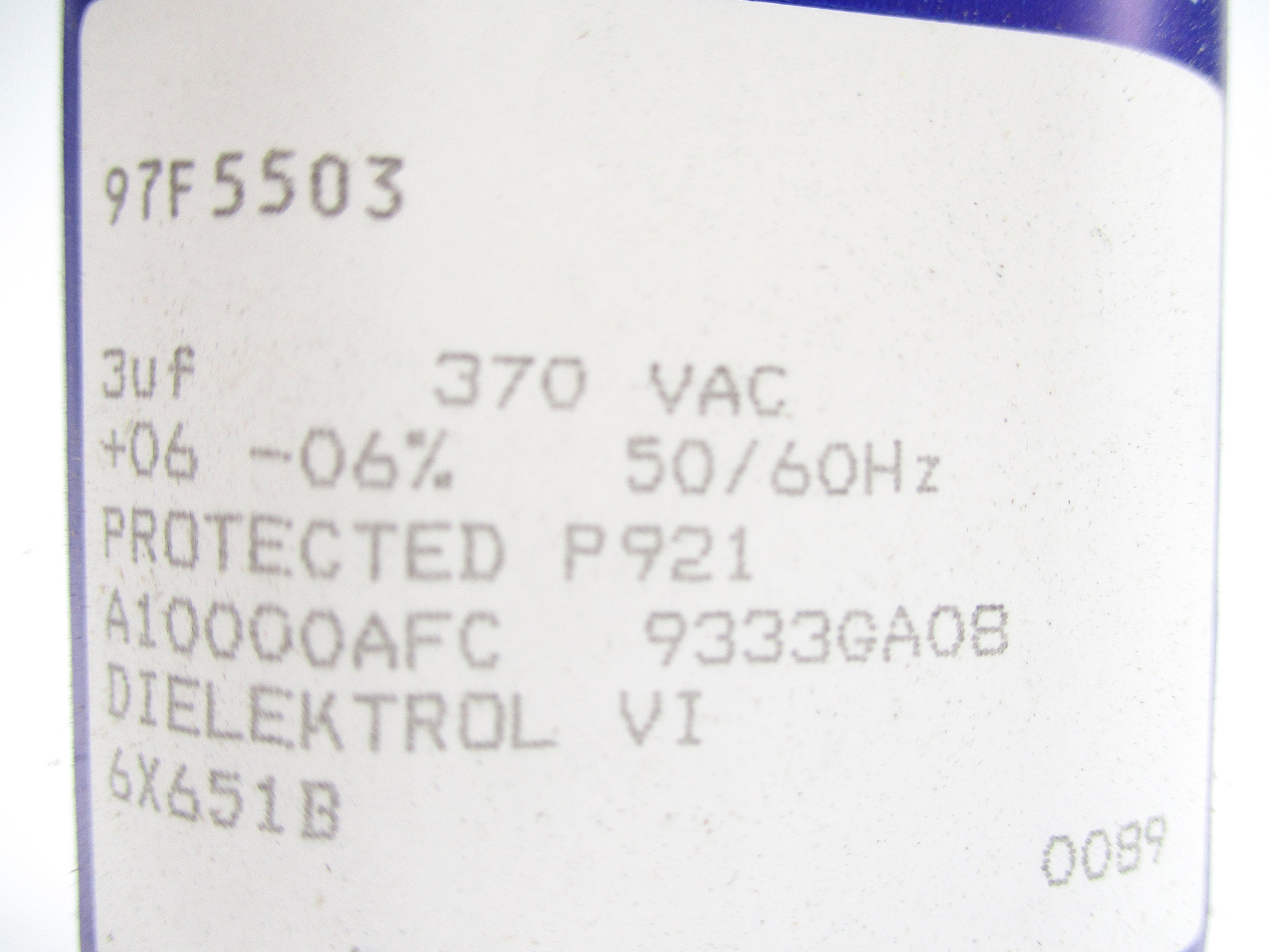 GENERAL ELECTRIC 6X651B 97F5503 NSNP