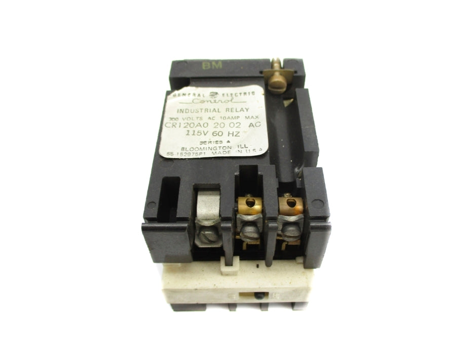 GENERAL ELECTRIC CR120A02002AC SER. A 115V 10A UNMP