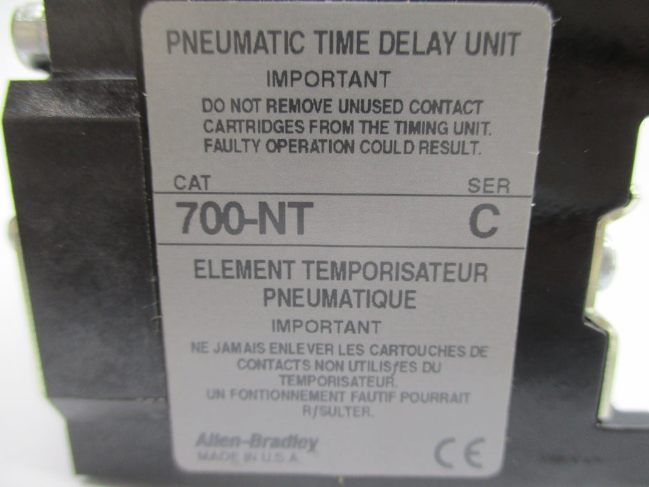 ALLEN BRADLEY 700-NT SER. C NSNP