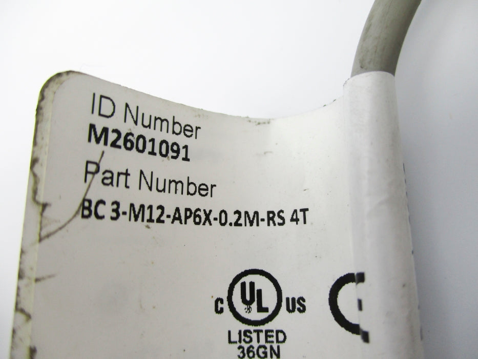 TURCK BC3-M12-AP6X-0.2M-RS4T M2601091 NSNP
