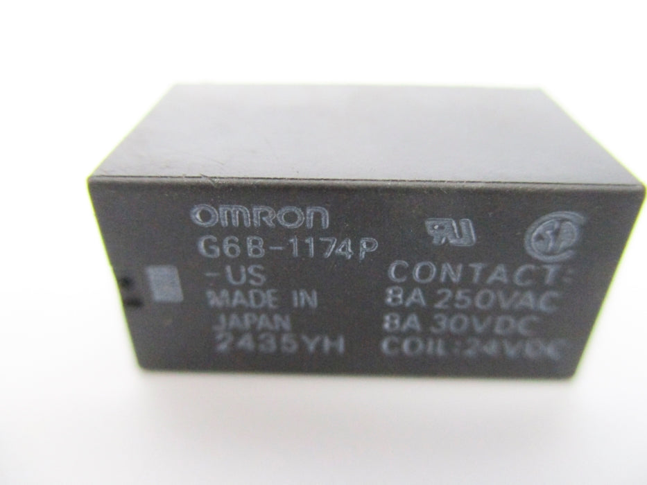 OMRON G6B-1174P-US 8A 250VAC 30VDC NSNP