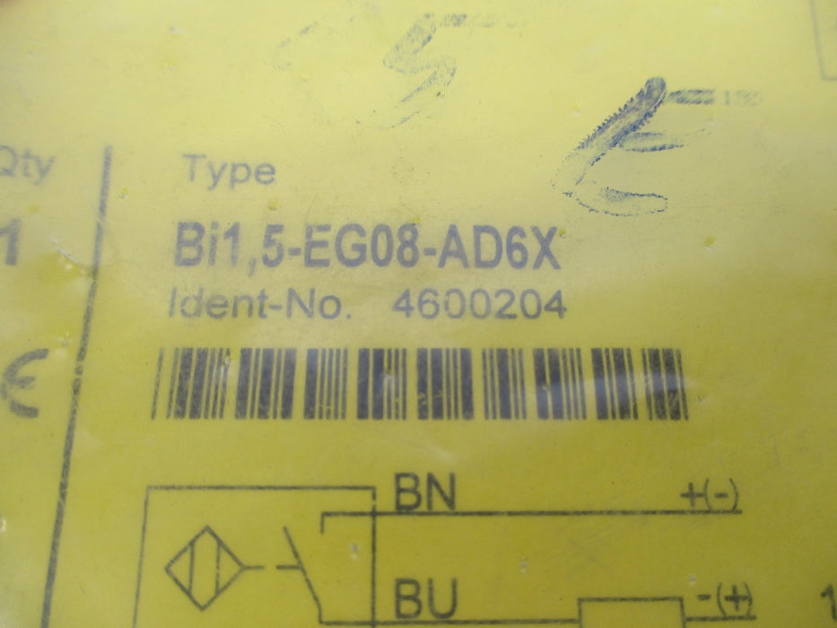 TURCK BI1,5-EG08-AD6X 4600204 NSMP