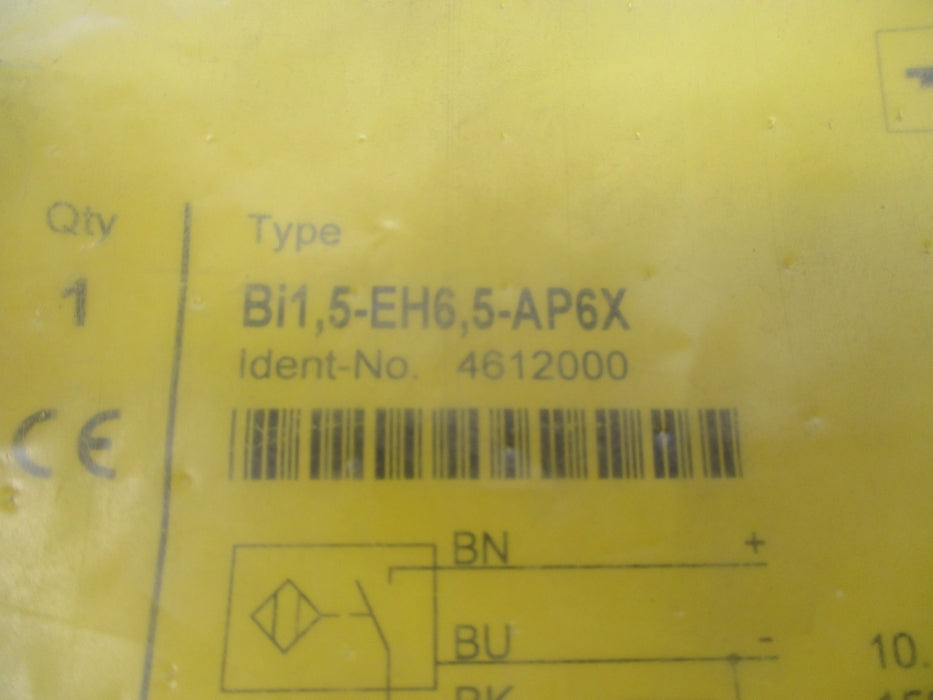 TURCK BI1,5-EH6,5-AP6X 4612000 NSMP