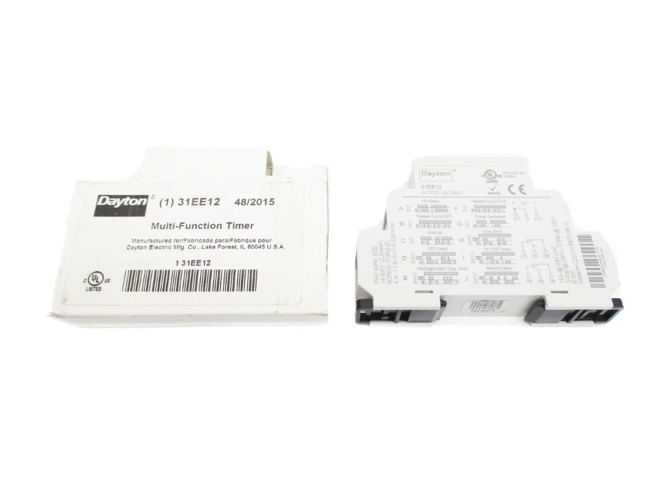 DAYTON 31EE12 12-240VAC/DC 15A NSMP