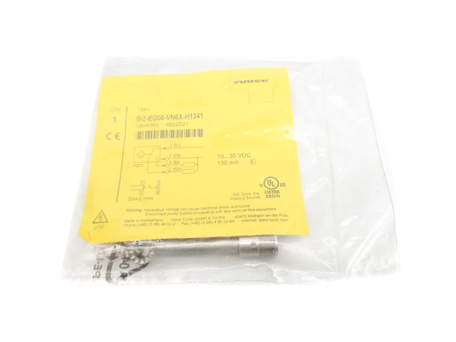 TURCK BI2-EG08-VN6X-H1341 4602521 NSMP