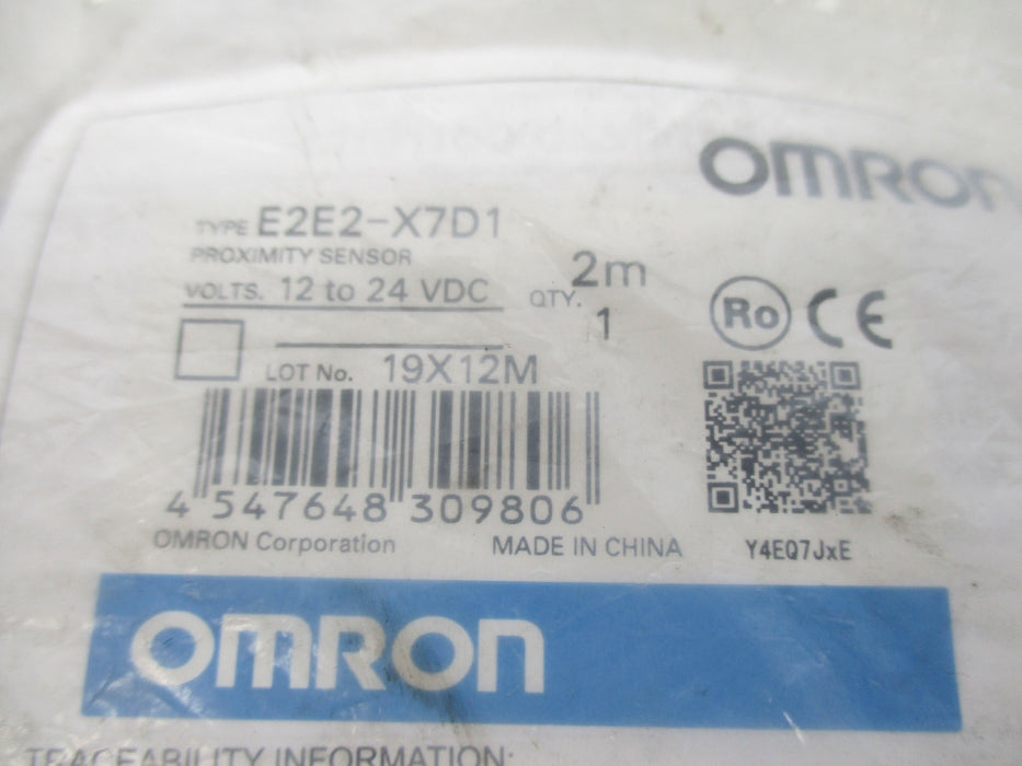 OMRON E2E2-X7D1 12-24VDC 2M NSMP