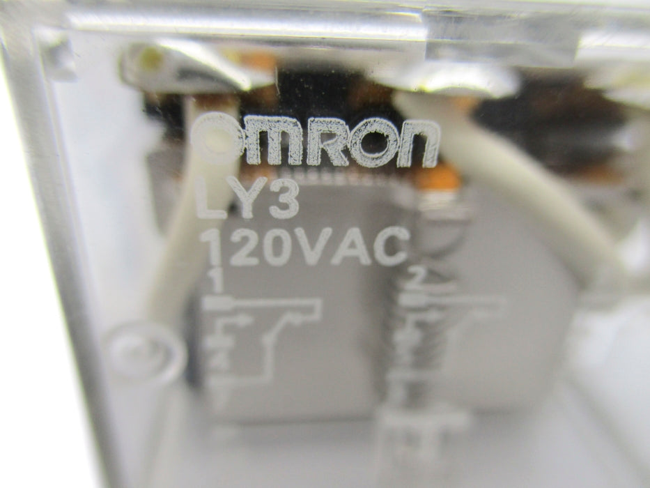 OMRON LY3 120VAC 10A (AS PICTURED) NSNP