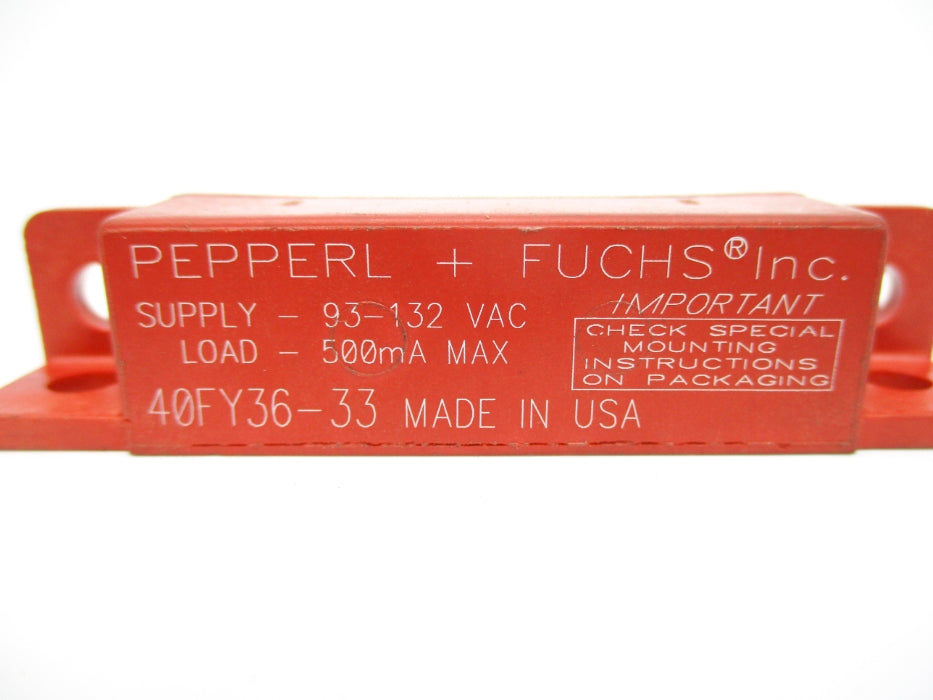 PEPPERL+FUCHS 40FY36-33 NSNP