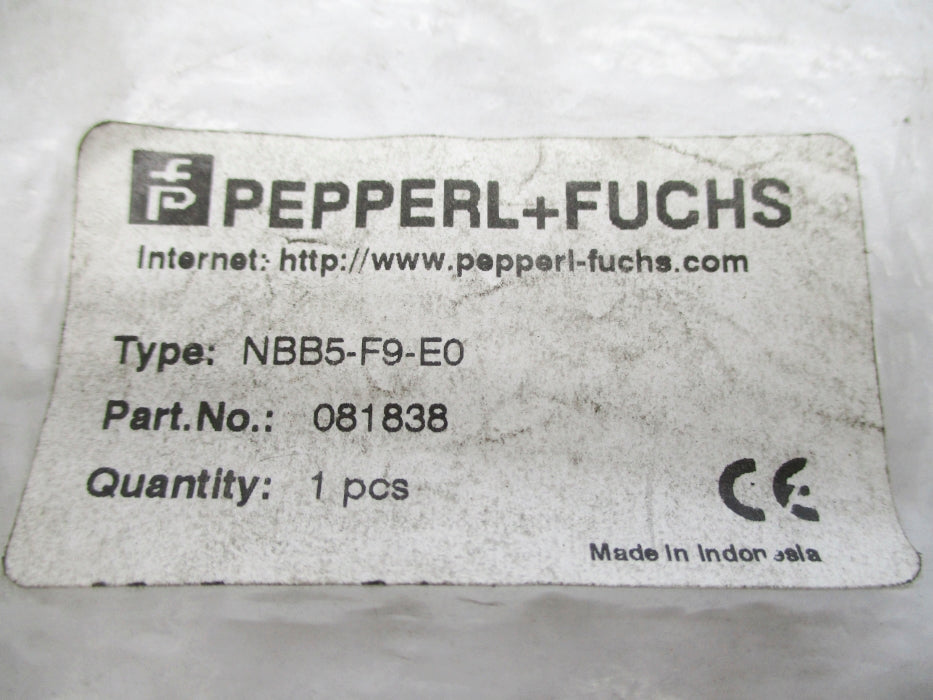 PEPPERL+FUCHS NBB5-F9-E0 081838 NSMP