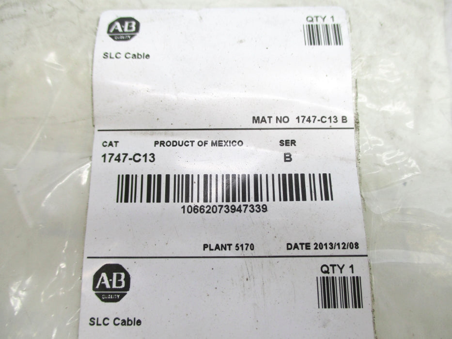 ALLEN BRADLEY 1747-C13 SER. B NSMP