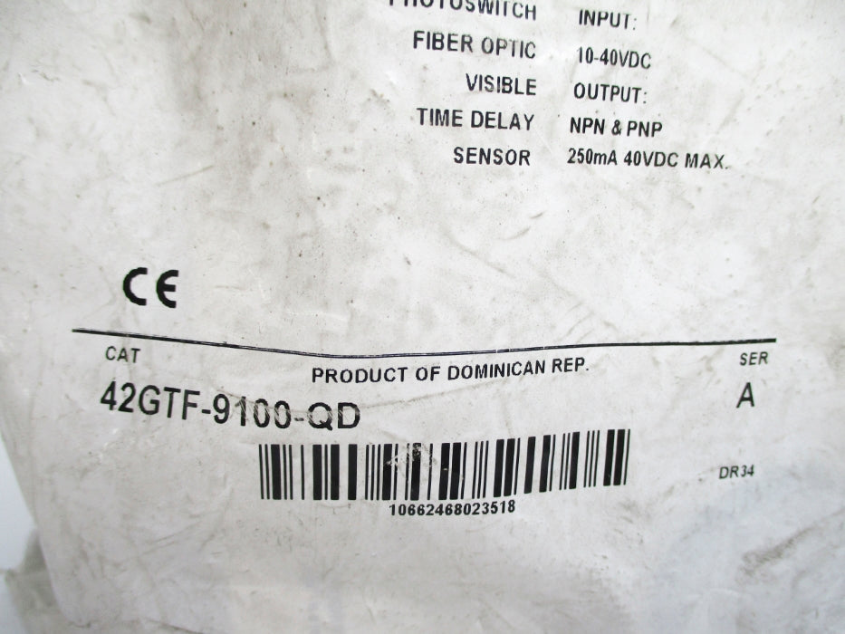 INDUSTRIAL SPARE PART 42GTF-9100-QD SER. A NSMP